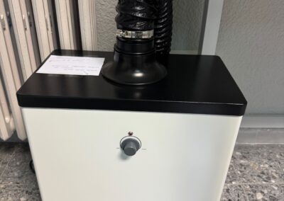 Extractor de gases de la cortadora láser